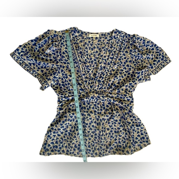 Max Studio blouse with peplum, size medium. EUC - Picture 3 of 5